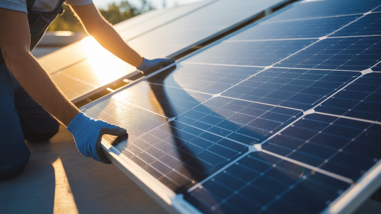 Infällda & Integrerade Solpaneler