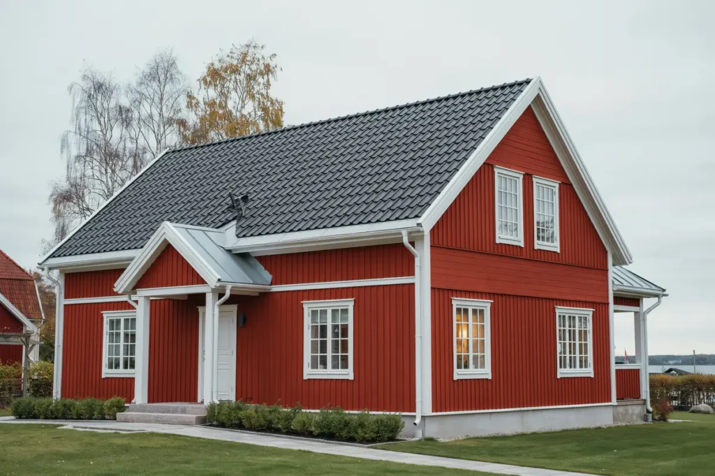 byte av vindskivor och vindskivepl t p villa i kalmarsand b lsta