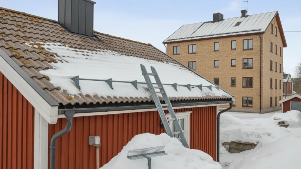 sn skottning av tak ansvar s kra metoder och tecken p verbelastning f r villa och brf
