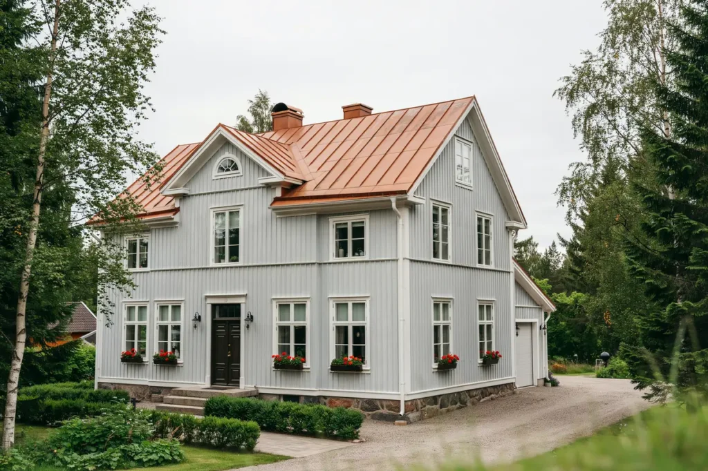 byte av koppartak p villa i skokloster b lsta