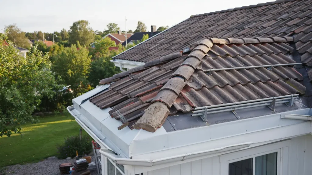reparation av nockt tning och h ngr nna p villa i skokloster b lsta